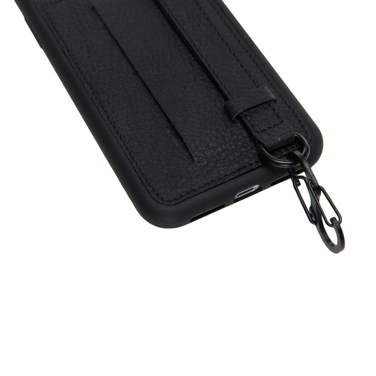 iPhone XR Snap - on Leather Grip Case by Hardiston - premium iPhone 10 (X) Cases