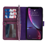 iPhone XS Max Dual Fold Magnetic Detachable Leather Wallet Case by Hardiston - premium iPhone 10 (X) Cases