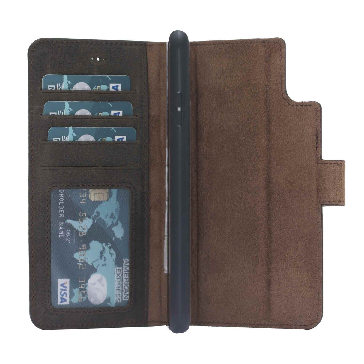 iPhone XS Max Leather Wallet Case by Hardiston - premium iPhone 10 (X) Cases