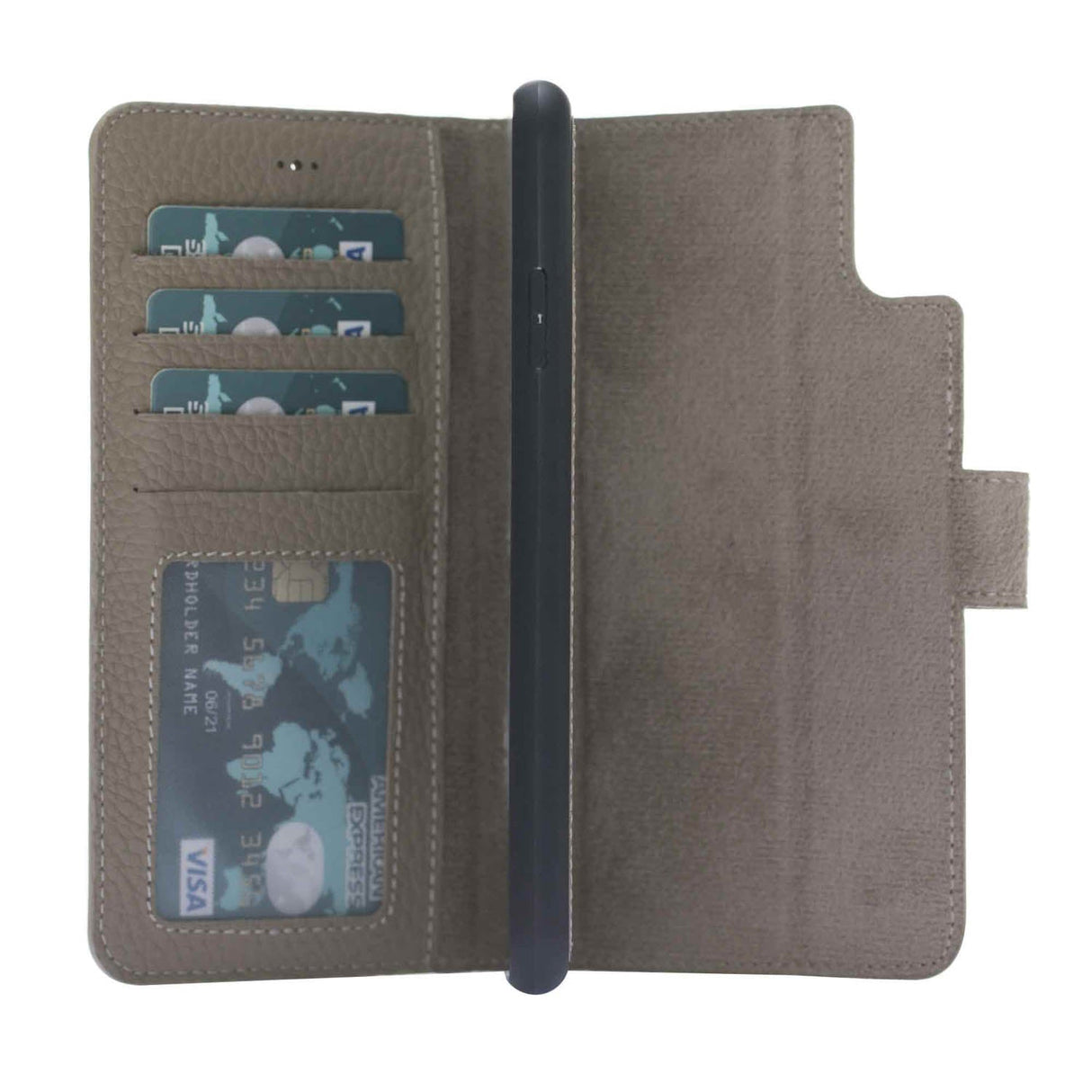 iPhone XS Max Leather Wallet Case by Hardiston - premium iPhone 10 (X) Cases