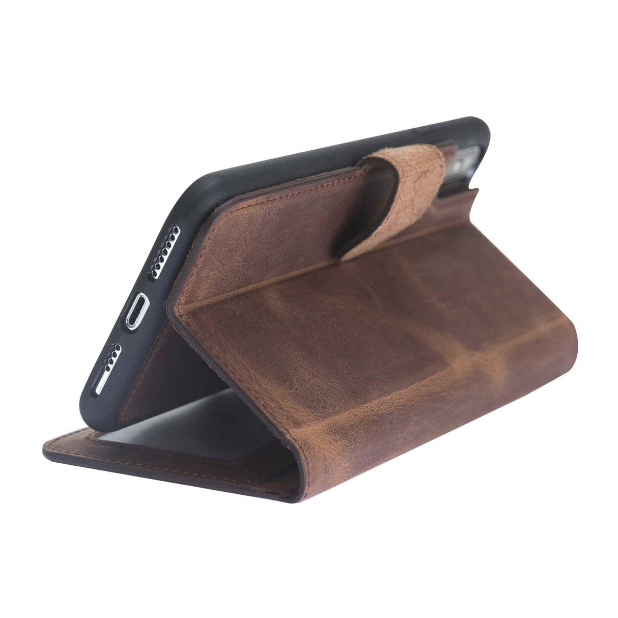 iPhone XS Max Leather Wallet Case by Hardiston - premium iPhone 10 (X) Cases
