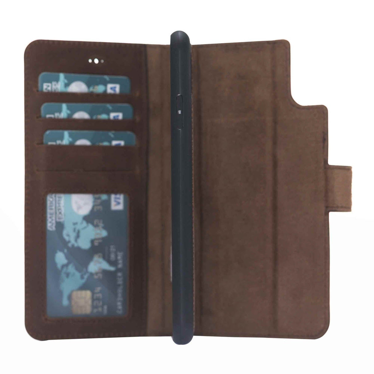iPhone XS Max Leather Wallet Case by Hardiston - premium iPhone 10 (X) Cases