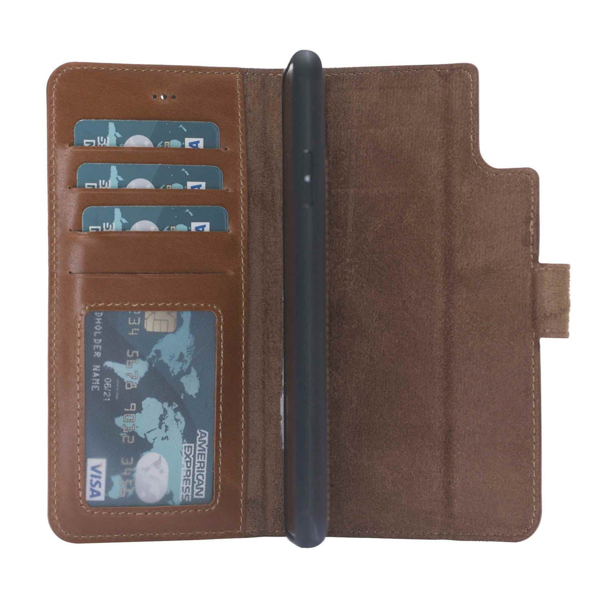 iPhone XS Max Leather Wallet Case by Hardiston - premium iPhone 10 (X) Cases