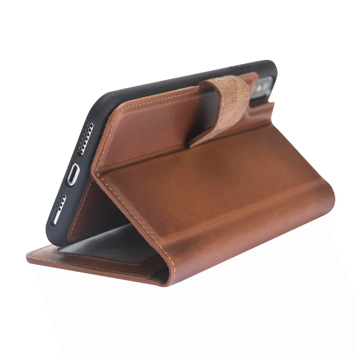 iPhone XS Max Leather Wallet Case by Hardiston - premium iPhone 10 (X) Cases