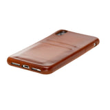 iPhone Xs Max Snap - on Full Cover Leather Case with Credit Card Slots by Hardiston - premium iPhone 10 (X) Cases