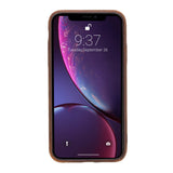 iPhone Xs Max Snap - on Full Cover Leather Case with Credit Card Slots by Hardiston - premium iPhone 10 (X) Cases