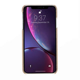 iPhone XS Max Snap - on Leather Case with Credit Card Slots by Hardiston - premium iPhone 10 (X) Cases