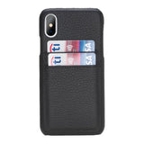 iPhone XS Max Snap - on Leather Case with Credit Card Slots by Hardiston - premium iPhone 10 (X) Cases