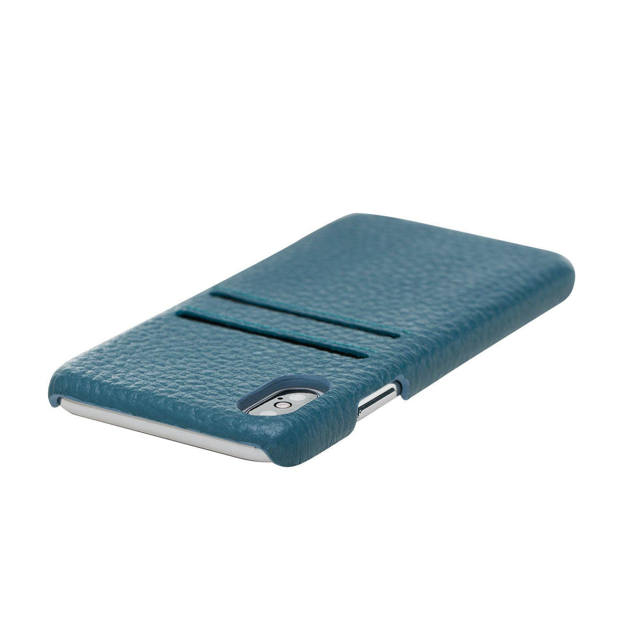 iPhone XS Max Snap - on Leather Case with Credit Card Slots by Hardiston - premium iPhone 10 (X) Cases