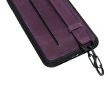 iPhone XS Max Snap - on Leather Grip Case by Hardiston - premium iPhone 10 (X) Cases