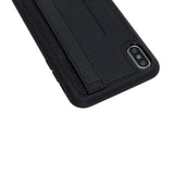iPhone XS Max Snap - on Leather Grip Case by Hardiston - premium iPhone 10 (X) Cases