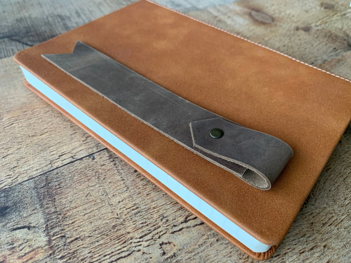 Leather Bookmark Ribbon by Hardiston - premium Bookmarks