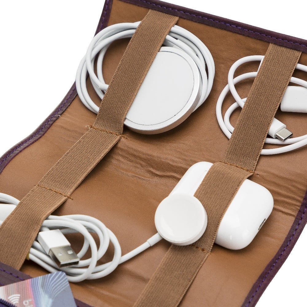 Leather Cable Organizer by Hardiston - premium Cable Organizers