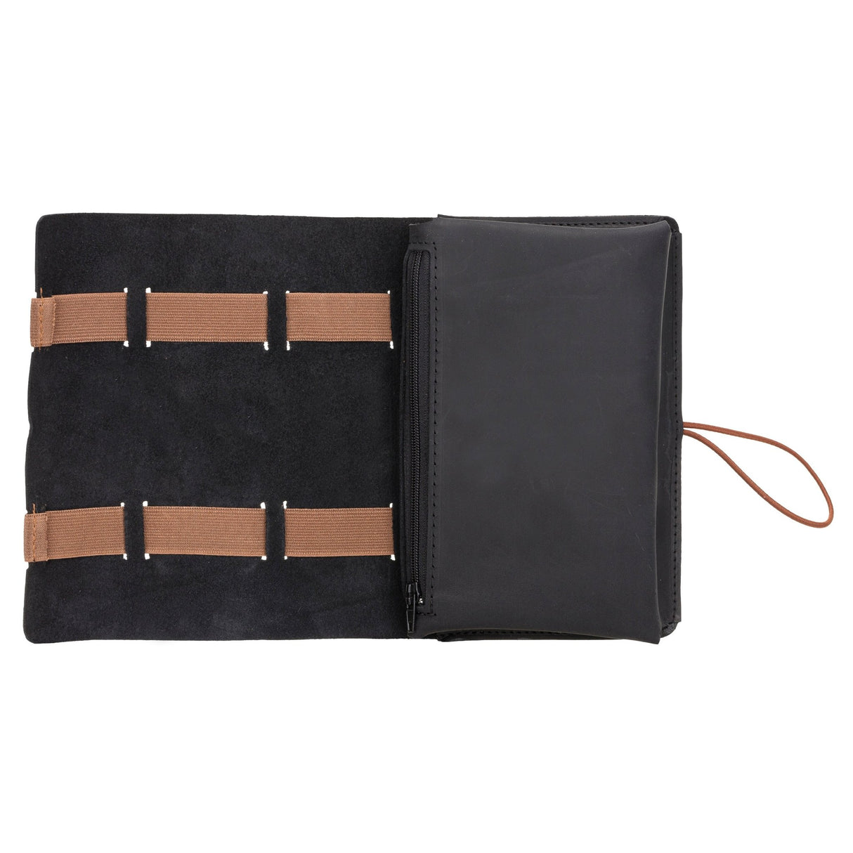 Leather Cable Organizer & Charger Pouch by Hardiston - premium Cable Organizers