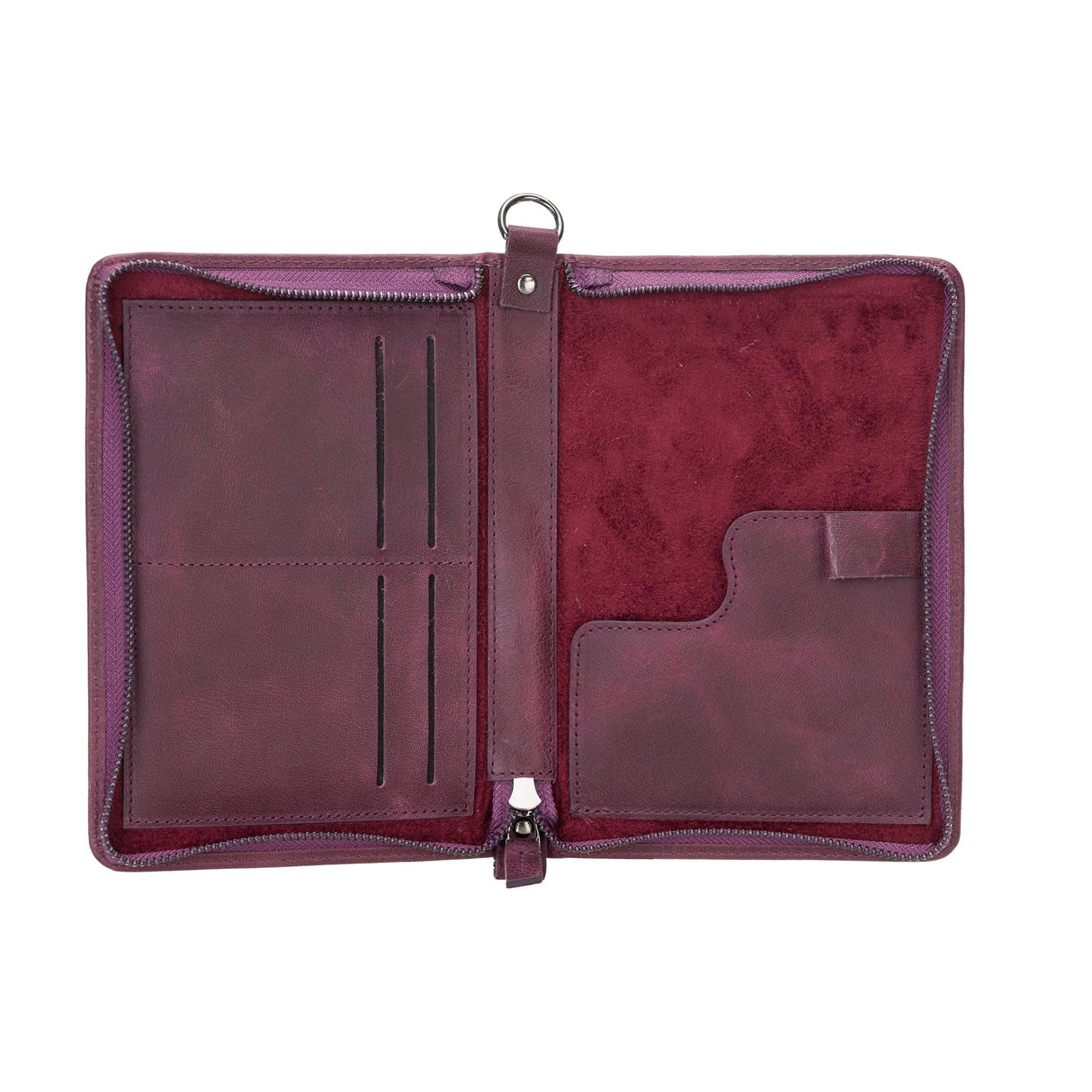 Leather Passport Organizer Bag by Hardiston - premium Passport Cases