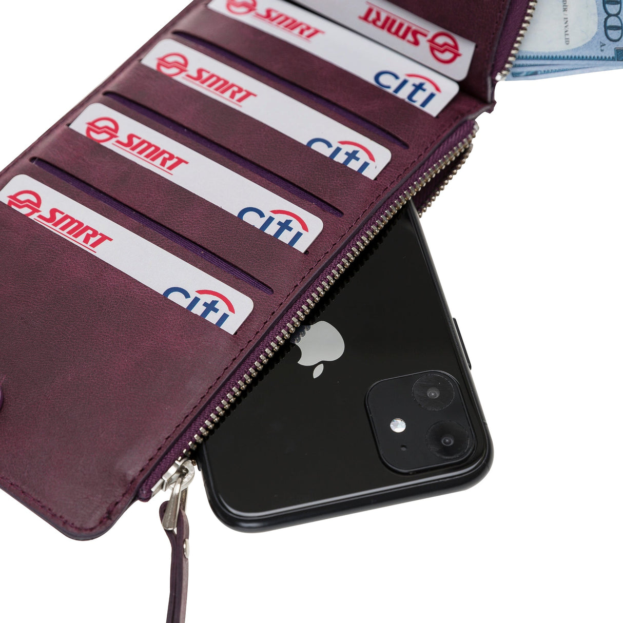 Leather V Style Wallet by Hardiston - premium Wallets