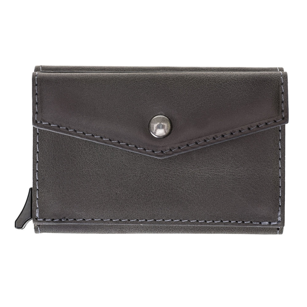 RFID Protected Card Holder Classic Flap Closure Wallet with Card and ID Slots by Hardiston - premium Card Holders