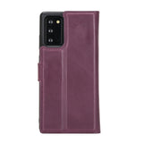 Samsung Galaxy Note 20 Magnetic Detachable Leather Wallet Case by Hardiston - premium Samsung Note 20 Cases