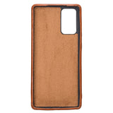 Samsung Galaxy Note 20 Snap - on Full Cover Leather Case with Credit Card Slots by Hardiston - premium Samsung Note 20 Cases