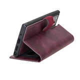 Samsung Galaxy NOTE 20 Ultra Magnetic Detachable Leather Wallet Case by Hardiston - premium Samsung Note 20 Cases