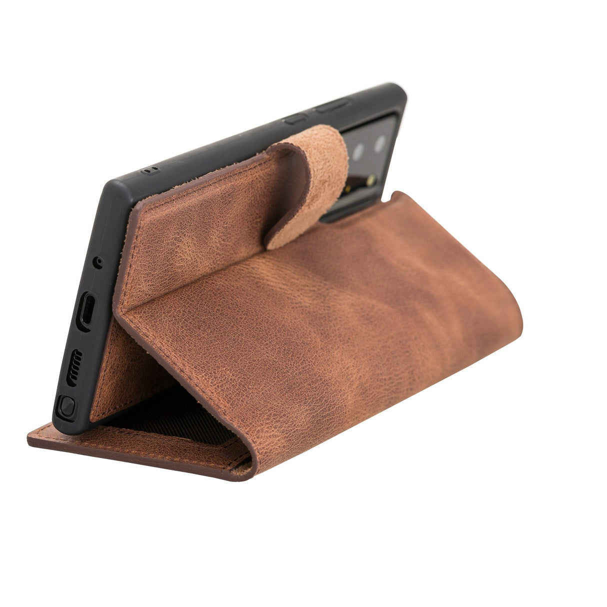 Samsung Galaxy NOTE 20 Ultra Magnetic Detachable Leather Wallet Case by Hardiston - premium Samsung Note 20 Cases
