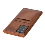Samsung Galaxy Note 20 Ultra Snap - on Full Cover Leather Case with Credit Card Slots by Hardiston - premium Samsung Note 20 Cases