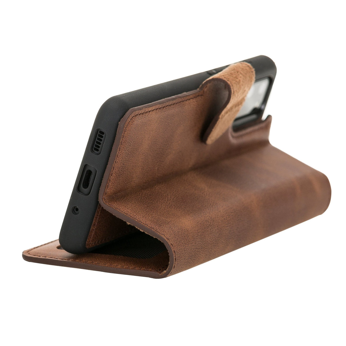 Samsung Galaxy S20 Magnetic Detachable Leather Wallet Case by Hardiston - premium Samsung S - 20 Cases