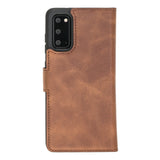 Samsung Galaxy S20 Magnetic Detachable Leather Wallet Case by Hardiston - premium Samsung S - 20 Cases