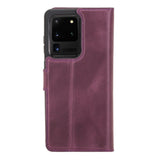 Samsung Galaxy S20 Ultra Magnetic Detachable Leather Wallet Case by Hardiston - premium Samsung S - 20 Cases