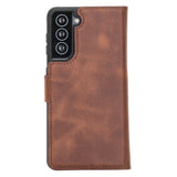 Samsung Galaxy S21 Magnetic Detachable Leather Wallet Case by Hardiston - premium Samsung S - 21 Cases