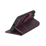 Samsung Galaxy S22 Magnetic Detachable Leather Wallet Case by Hardiston - premium Samsung S - 22 Cases