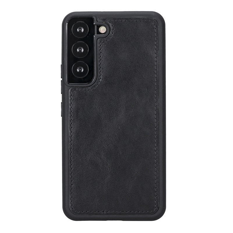Samsung Galaxy S22 Magnetic Detachable Leather Wallet Case by Hardiston - premium Samsung S - 22 Cases