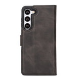 Samsung Galaxy S23 Plus Magnetic Detachable Leather Wallet Case by Hardiston - premium Samsung S - 23 Cases