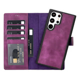 Samsung Galaxy S23 Ultra Magnetic Detachable Leather Wallet Case by Hardiston - premium mws_apo_generated