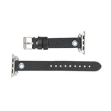Slim Beady Leather Band for Apple Watch by Hardiston - premium Watch Bands - Apple