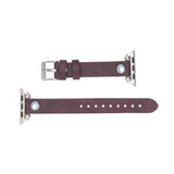 Slim Beady Leather Band for Apple Watch by Hardiston - premium Watch Bands - Apple