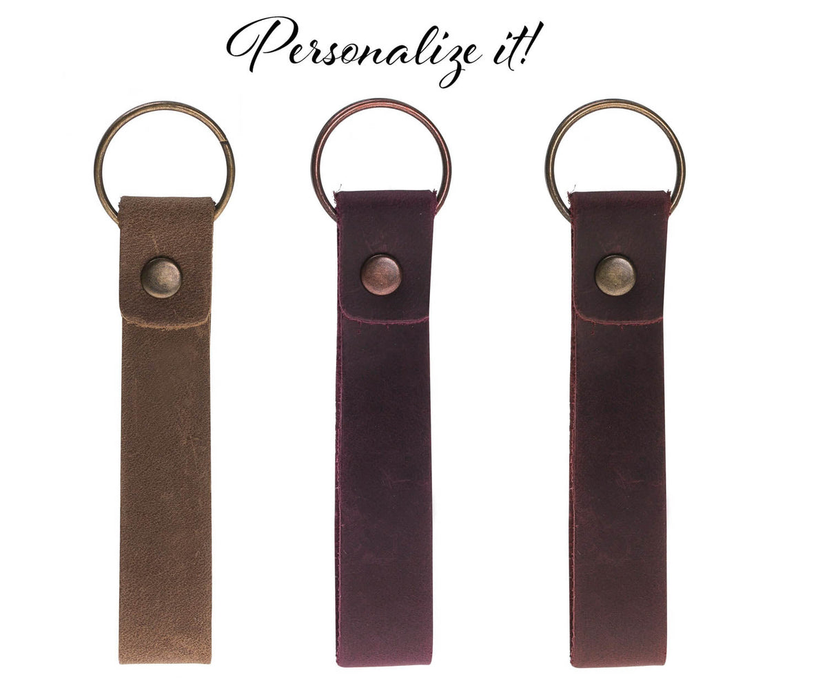 Slim Leather Keychain Holder by Hardiston - premium Keychains