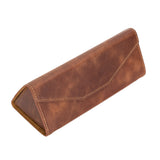 Smart Leather Eyeglass Case by Hardiston - premium Glasses Cases
