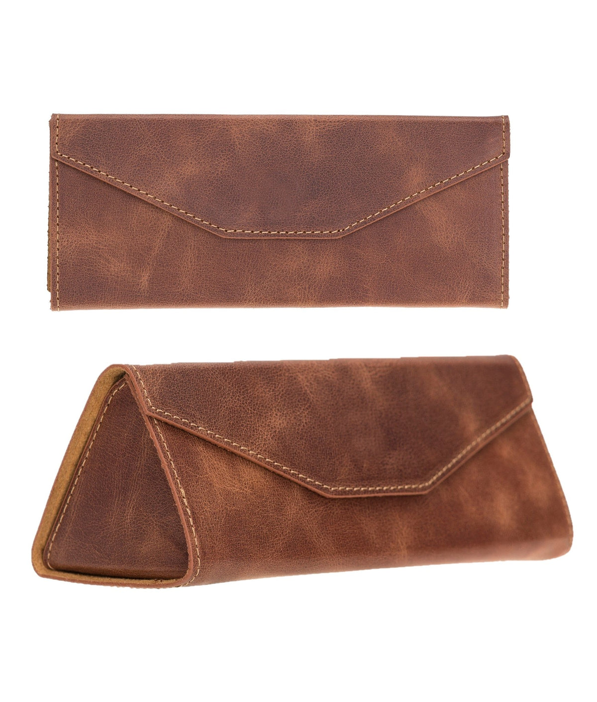 Smart Leather Eyeglass Case by Hardiston - premium Glasses Cases