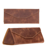 Smart Leather Eyeglass Case by Hardiston - premium Glasses Cases