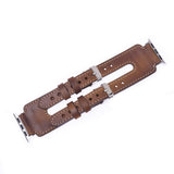 Twin Strap Leather Band for Apple Watch by Hardiston - premium Watch Bands - Apple