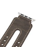 Twin Strap Leather Band for Apple Watch by Hardiston - premium Watch Bands - Apple