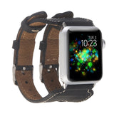 Twin Strap Leather Band for Apple Watch by Hardiston - premium Watch Bands - Apple
