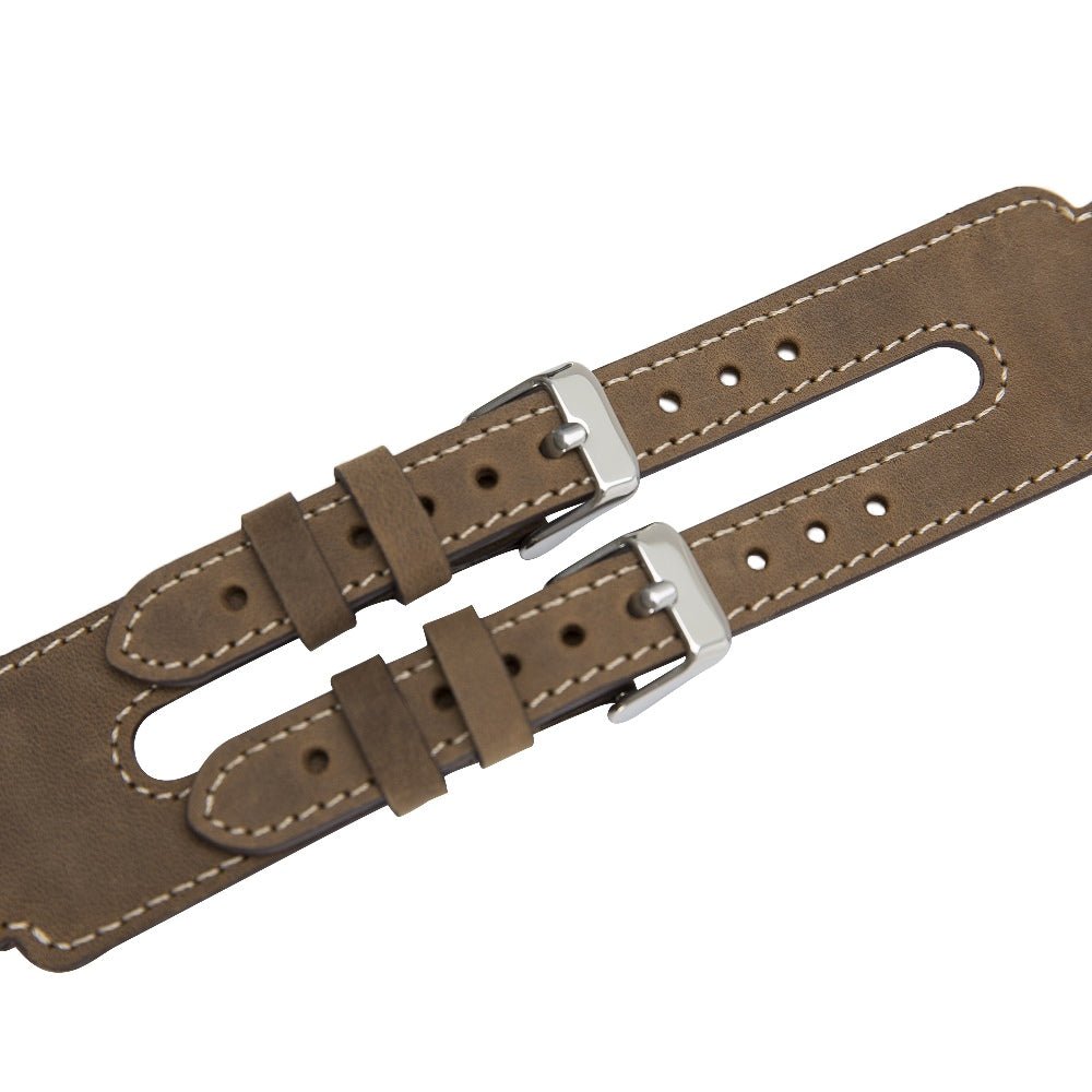 Twin Strap Leather Band for Apple Watch by Hardiston - premium Watch Bands - Apple